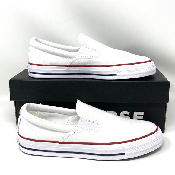 Converse Shoes - Converse Women Size 167940F CTAS BOULE GORE SLIP ON White Canvas Low Top Sneaker